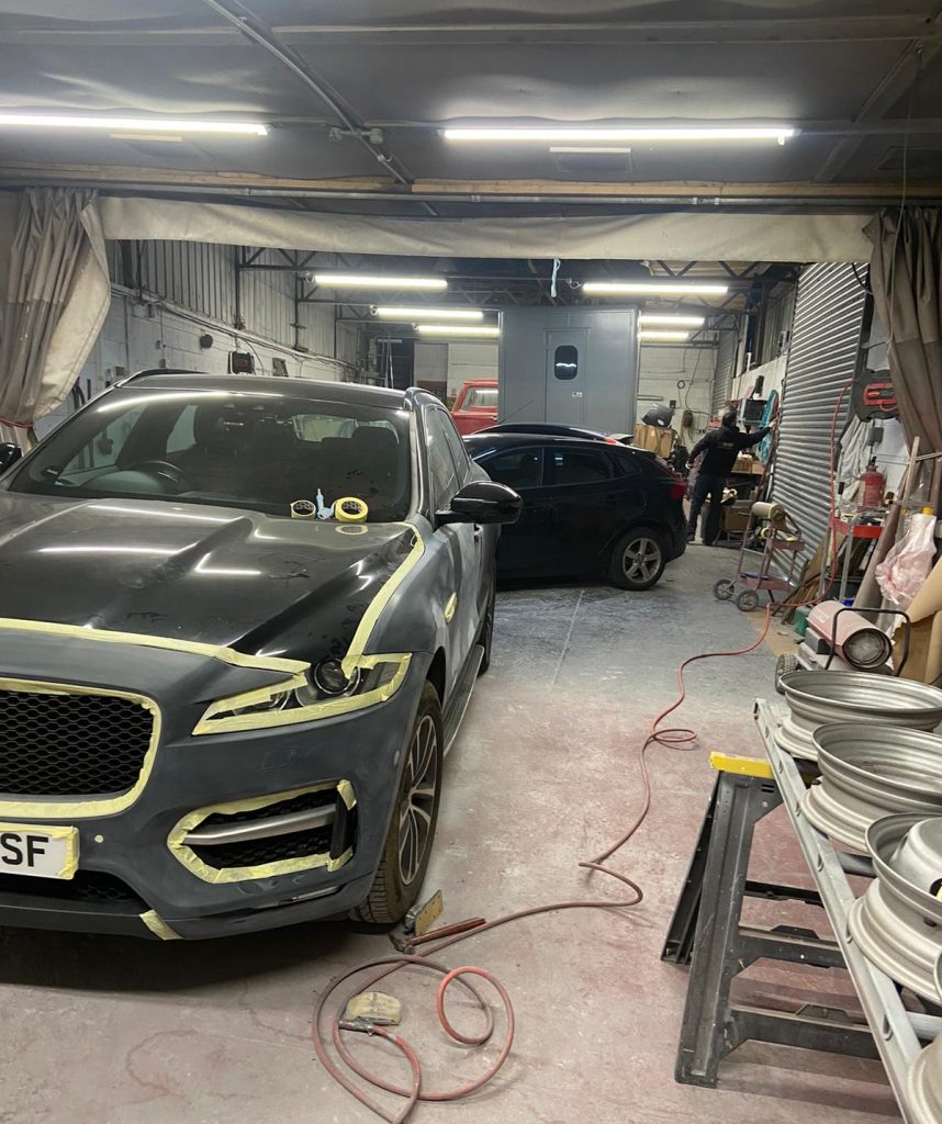 Garage interior, Widnes, repairs, professional